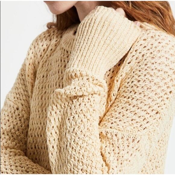 Theory Cream Knit Sweater - Picture 4 of 12